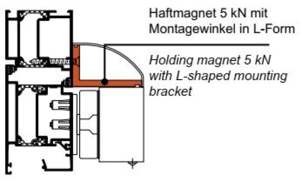 Haftmagnet L-Form 5 KN 239442